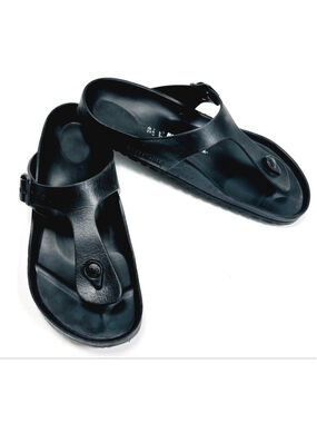 Birkenstock Sandal Black Gizeh EVA Thong Sandals Size 41 L10 M8